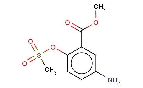 METHYL 5-AMINO-2-METHANSULFONYLOXYBENZOATE